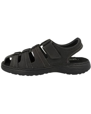 Camel Active 58Tra02 Herren Sandale Sandaletten, Sommerschuhe, Badeschuhe, Riemchen, Schlappen - Schwarz