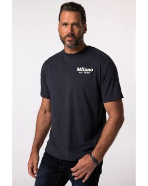 JP1880 JP 1880 T-Shirt Halbarm Stick bis 8 XL - Blau