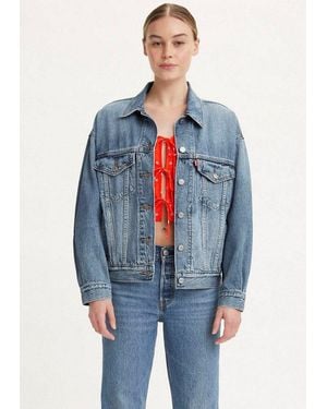 Levi's Jeansjacke 90S Trucker Mit Umlegekragen - Blau