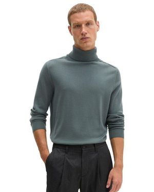 Marc O' Polo Rollkragenpullover Aus Weicher Merinowolle - Grau