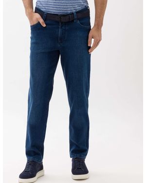EUREX by BRAX 5-Pocket-Jeans Style LUKE - Blau