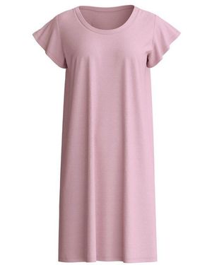 CALIDA Nachthemd Deepsleepwear Balancing Damen (1-Tlg) Seidig Weich, Elastisch Und Komfortabel, Länge 9Cm - Pink