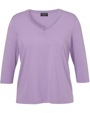 Via Appia Due 3/4-Arm-Shirt (1-tlg) in Hochwertiger Qualität - Lila