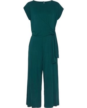 Lascana Culotte-Overall mit Knotendetail in der Taille, eleganter Jumpsuit, festlich - Grün
