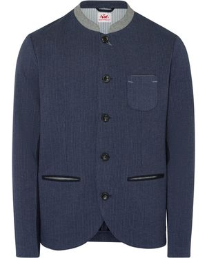 Spieth & Wensky Cordsakko Cordjanker Frieder - Blau