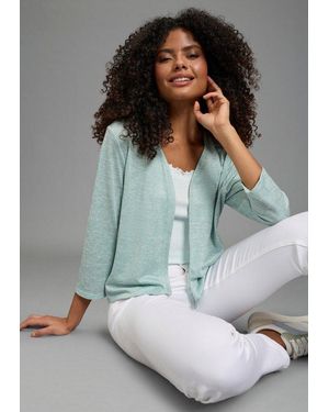 Flashlights Bolero Aus Leichtem Jersey-Material - Grau