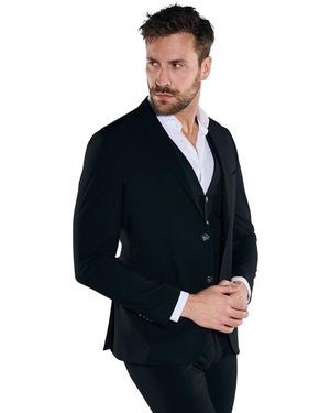emilio adani Anzugsakko Anzug-Sakko slim fit - Blau
