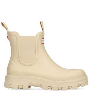 HUNTER Elements Elastic Chelsea Boot Gravel Sneaker - Schwarz