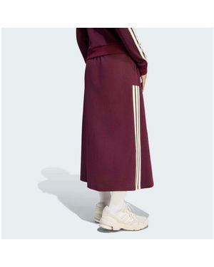 adidas Sweatrock House Of Tiro Long Skirt Sportlicher Stil, Für Erwachsene, Aus Baumwolle Und Polyester - Schwarz