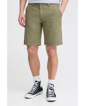 Solid Chinoshorts Sdthement Kurze Hose Mit Zwei Verdeckten Gesäßtaschen - Grün