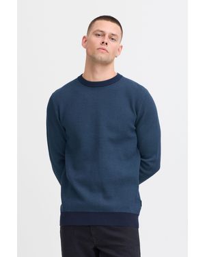 Blend Strickpullover BHPullover - Blau