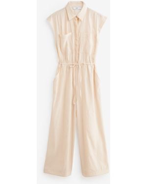 Next Jumpsuit Overall im Utility-Stil (1-tlg) - Natur