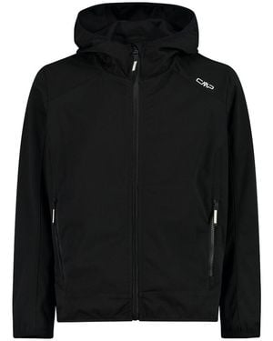 CMP Funktionsjacke KID JACKET FIX HOOD - Schwarz