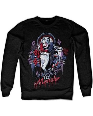 Dc Comics Rundhalspullover - Schwarz