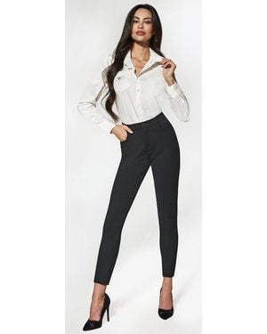 Bas Bleu Anzughose hose elegant festlich - Schwarz