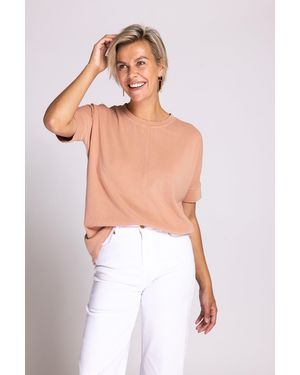 Zhrill T-Shirt ZHRAHEL (0-tlg) - Weiß