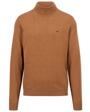 Fynch-Hatton Rollkragenpullover - Braun
