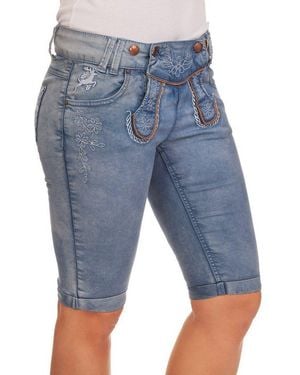 Hangowear Trachtenjeans Trachtenjeans Damen - Blau