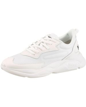 HUGO Leon Runn Sneaker Schnürschuh, Ugly-Sneaker, Halbschuh, Freizeitsneaker - Schwarz