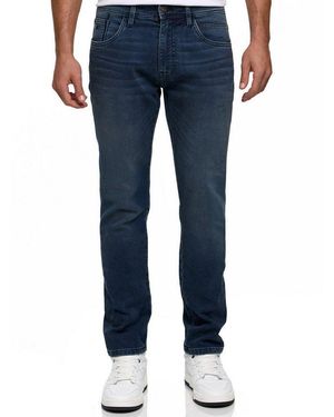 INDICODE Regular-Fit-Jeans Incoil Baumwollmischung, Regular Fit - Blau