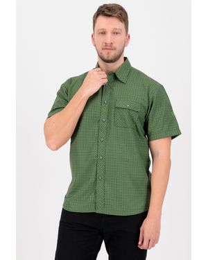 DEPROC Active Outdoorhemd COPPER NEW CS Trekkinghemd - Grün