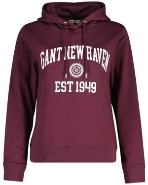 GANT Hoodie Regular Graphic - Rot