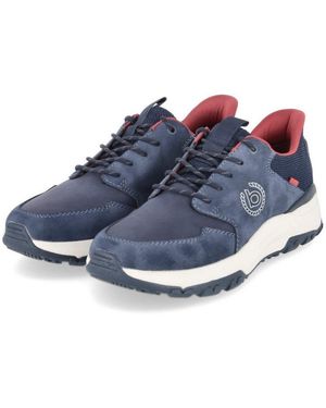 Bugatti Sneaker Low 322Avl025500-4100 Herren Textil & Synthetik Schnürschuh - Blau
