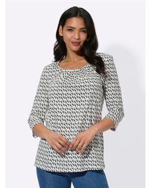 Sieh an! T- 3/4-Arm-Shirt - Grau
