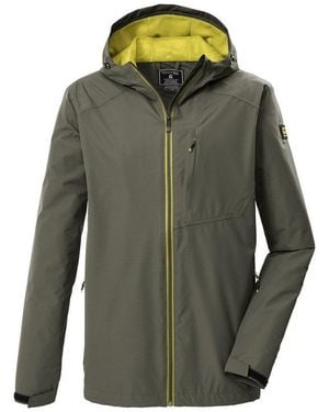 Killtec Funktionsjacke Kos 56 Mn Jckt Leichte, Wasserdichte Jacke, Atmungsaktiv, Kompakt Verstaubar - Grün