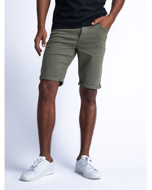 Petrol Industries Jeansshorts Stretch Jackson - Schwarz