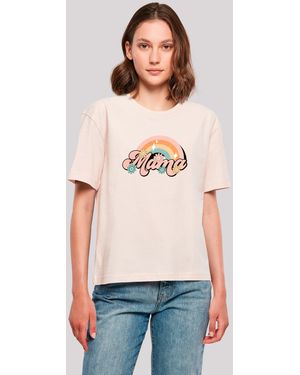 F4NT4STIC Shirt Mothers Day Celebration Rainbow Premium Qualität - Mehrfarbig