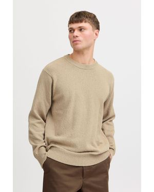 Solid SDIKE schicker Strickpullover - Natur