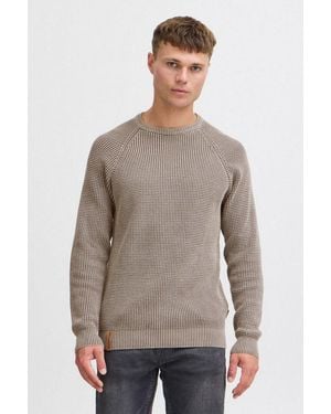 INDICODE Strickpullover Idrockford Strickpulli - Grau