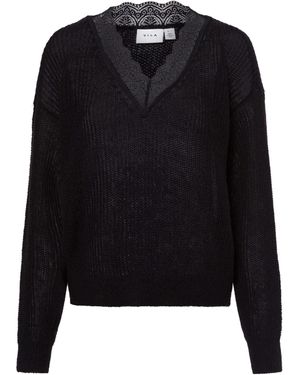 Vila Strickpullover VIGlacine - Schwarz