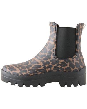 Next Chelsea-Gummistiefel Mit Kunstfellfutter Gummistiefel - Grau