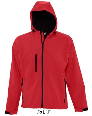 Sol's Softshelljacke Hooded Softshell Jacket Replay - Rot