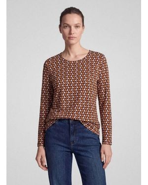 Rabe Print-Shirt T-Shirt - Blau