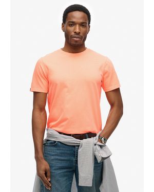 Superdry Rundhalsshirt CLASSIC ESSENTIAL TEE - Orange