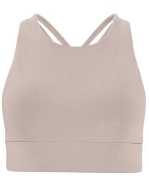 Winshape Sport-Bustier Functional Comfort Sport-Bh Sb103C Mit Rücken-Applikation - Braun