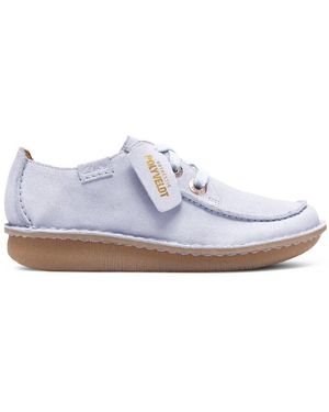 Clarks Funny Dream 26186661 4, Schnürschuhe, Hell, Damen Schnürschuh - Weiß