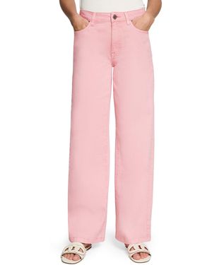Zero Bequeme fit Jeans mit weitem Bein Style Witney - Pink