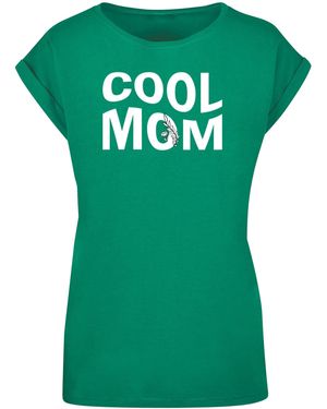 Merchcode Ladies Mothers Day - Cool mom T-Shirt (1-tlg) - Grün