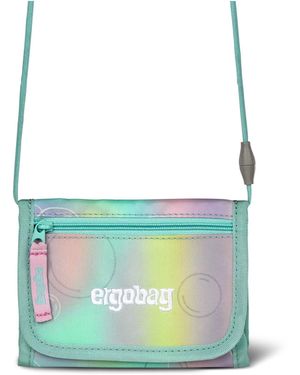 ergobag Geldbörse Brustbeutel (Portemonnaie), Schlaufe zum Umhängen - Blau