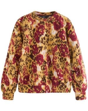 Next Rundhalspullover Rundhals-Sweatshirt Mit Langen Ärmeln (1-Tlg) - Gelb