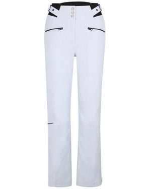Ziener Skihose Tilla-Z Aquashield Damen Slim Fit, Wasser- U. Winddicht, Atmungsaktiv, Warm Durch Primaloft - Weiß