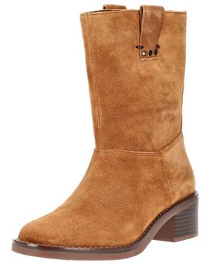 Clarks Stiefelette Veloursleder Stiefelette - Braun