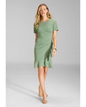 Swing Cocktailkleid Figurbetonte Passform - Grün