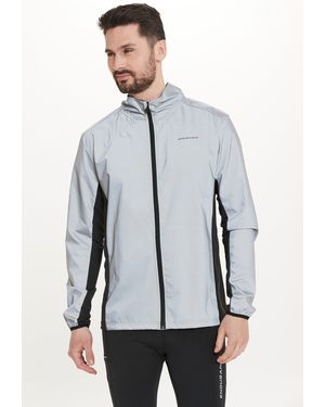 Endurance Laufjacke Peelier aus stark reflektierendem Obermaterial - Blau