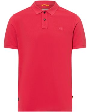 Camel Active Poloshirt - Rot