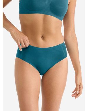 Sloggi Hipster Zero Feel Pure Hipsterslip, Hüftslip, Unterwäsche - Blau
